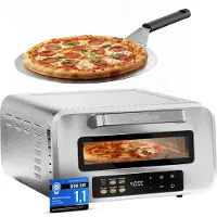 ProfiCook PC-PO 1323, 1 pizza/pizzor, Rostfritt stål, Digital, 400 ° C, 100 - 400 ° C, Rostfritt stål