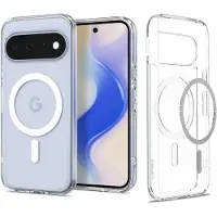 Spigen Google Pixel 11 Ultra Hybrid Mag Skal - Vit / Klar
