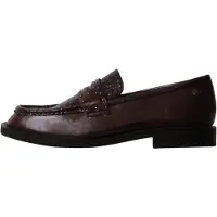 Xti för kvinnor. 14607902-BURDEOS Skor 146079 vinröd (39), 1 till 3 cm, Ingen, Casual, Granat, Klassisk, Lackat läder