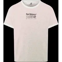 New Balance T-shirt sand / choklad / gammalrosa