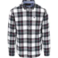 Superdry för män. M4011197A Bomullsskjorta Lumberjack, flerfärgad (XXL), Casual, Lång ärm