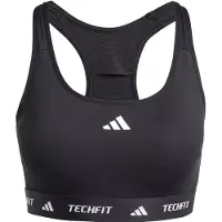 Adidas Sportbehå 'TECHFIT' svart / vit
