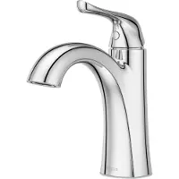 Pfister Willa Badrumsvaskblandare Enkelkontroll 1-handtag Enkelhl polerad kromfinish LF042MALCC