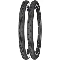 Michelin City'J Clincher Tyre 20" svart 44-406 | 20x1,75 2022 Däck till City- & Trekkingcyklar