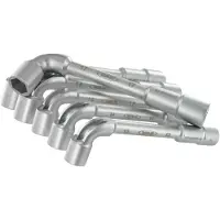 VAR Verktyg Set Of 6 Angled Open Socket Wrenches 13-19 Mm