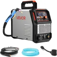 Vevor Plasmaskärare, 50A beröringsfri pilotbågsplasmaskärmaskin, 220V digital display IGBT-växelriktare med 2T/4T-funktion och justerbar PA/PT-tid för hemreparationer, verkstäder