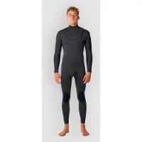 Rip Curl Dawn Patrol 3/2 Mm Långärmad Neopren Våtdräkt Med Bröst Blixtlås