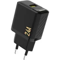 Dudao A23EU adapter 12W GaN 1xUSB-A svart