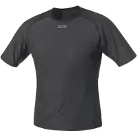 GORE WEAR M Gore Windstopper Baselayer Shirt Men svart M 2022 Kortärmade underställströjor