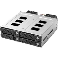 Jou Jye Computer JJ-N-49NVMe 5.25 monteringsram för hårddisk till 2.5 U.2 NVMe PCLe 3.0 x4, U.2 NVMe PCIe 4,0 x 4