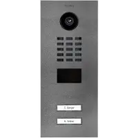 DoorBird D2102V Utomhusenhet IP Video-porttelefon LAN Rostfritt stål, Rostskyddsfärg (sidenmatt)