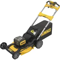 DeWalt 2x18V XR Gräsklippare med drivare 2x8Ah batterier DCMWSP156W2-QW