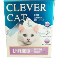 Clever cat lavendel kattsand 6 L