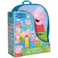 Liscianigiochi Swinka Peppa ryggsäck med byggklossar