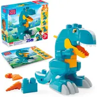 Mega - Bygg & Tugga Dinosaur - - One Size - Klossar