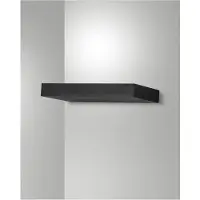 FABAS LUCE LED-vägglampa Guia, svart, metall, 24 cm bred Guia, Svart, Vardagsrum / matsal, Metall, Modern, LED-vägglampa, vägglampa inomhus
