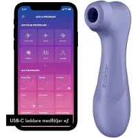 Satisfyer Pro 2 Gen3 - App-styrd luftvibrator för klitoris (lila)