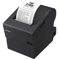 Epson TM-T88VII Kvittoskrivare Direkt termisk 180 x 180 dpi Svart USB, RS-232, LAN
