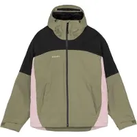 Armada - Skidjackor - Ansel 2L Shell Jacket Swamp Black Icee Rose för UnisexNylon - Storlek M - Khaki