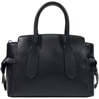 Moschino Svart Polyeten Handväska