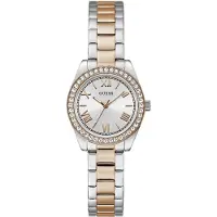 GUESS Analog klocka 'Mini Luna' roséguld / svart / silver