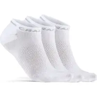 Craft Core Dry Shaftless 3-Pack Sock White