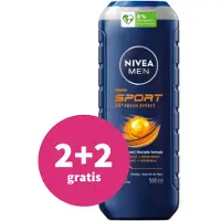 Nivea Men Sport Fresh Effect 3-i-1 Duschgel - 500 ml