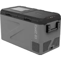 Prouser CoolZ 83 Kylbox EEK: D (A - G) Kompressor 12 V, 24 V, 230 V Grå-svart 83 l - 20 °C
