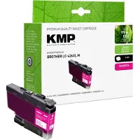 KMP Bläck Ersätter Brother LC426XLM Kompatibel Magenta 1550,4006 1550,4006