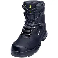 Uvex S3L PUR W11 6877252 Säkerhetsstövlar S3L Skostorlek (EU): 52 Svart 1 par