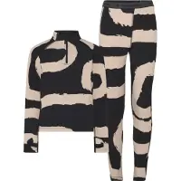 Didriksons Kids' Yotta Printed Set Path L Black
