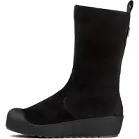 Pomar Women's Utu Gore-Tex Winter Boot Black Suede/waxy (fur L) Curling