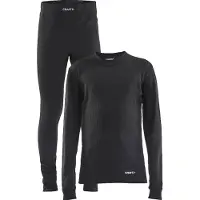 Craft Juniors' Core Dry Baselayer Set Black