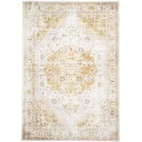 FRAAI Vintage matta | Lago gul hos Volero | 300x400cm | Gul | Cotton | Rektangel | Inomhusmattor
