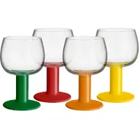 Kosta Boda Fars Glas 4-pack 40 cl Multi