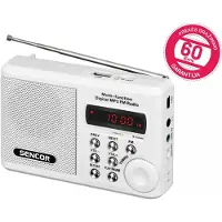 Sencor SRD 215 W - Personlig radio - vit