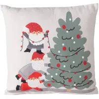 Boltze dekorationskudde med julmotiv MONTI, 45 x 45 cm