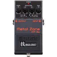 BOSS MT-2W Waza Craft Metal Zone Distortion Pedal