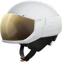 POC Levator MIPS, Skidhjälm med visir, Hydrogen White