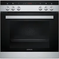 Siemens HE113FBS2+EA645GN17, Keramisk, 4 zone(s), Glass-keramisk, Svart, Röra, 58,3 cm