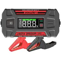 Lokithor Batteribooster för bilar J401X; 12 V; 2500 A; 20000 mAh