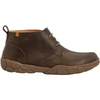 El naturalista för män. 256181220005_0G3 Ankelstövlar i läder N5618 Arizona green (41), Hud, Brun, Karta, Nyckelband, Casual, Grön
