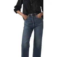 Levi's Jeans 'Ribcage Straight Ankle' mörkblå