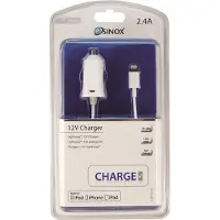 Bandridge Sinox i-Media - Strömadapter för bil - 2.4 A (Lightning) - Europa