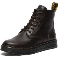 Dr. Martens Boots med snörning 'Brookline' mörkbrun