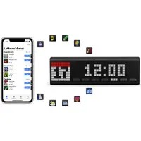 LaMetric Time (37X8) smart WLAN-klocka
