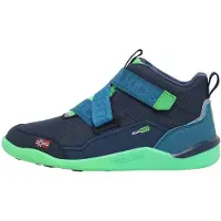 TROLLKIDS Snöboots 'Nordfjord' blå / marinblå / neongrön