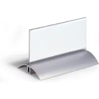 Durable Hållbar 820119, Akryl, Aluminium, Silver, Transparent, Monokromatisk, Rektangel, Polen, 395,8 g