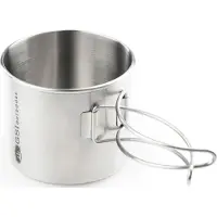 GSI Outdoors Glacier Stainless Bottle Cup/Pot Metal