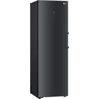 LG 324L Fristående frys (Matte Black) - Energiklass D, Total No Frost, Express Freeze, Smart Diagnosis med Wi-Fi - GFM61MCCSF